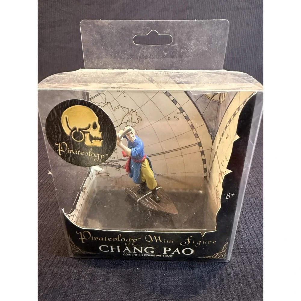 Pirateology Mini Figure Chang Pao 2007 Sababa Toys NIB Pirate Action Figure